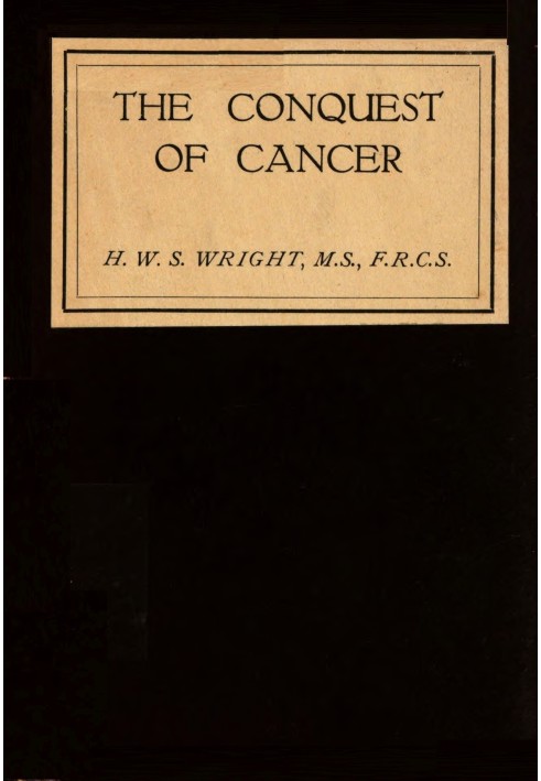 The conquest of cancer