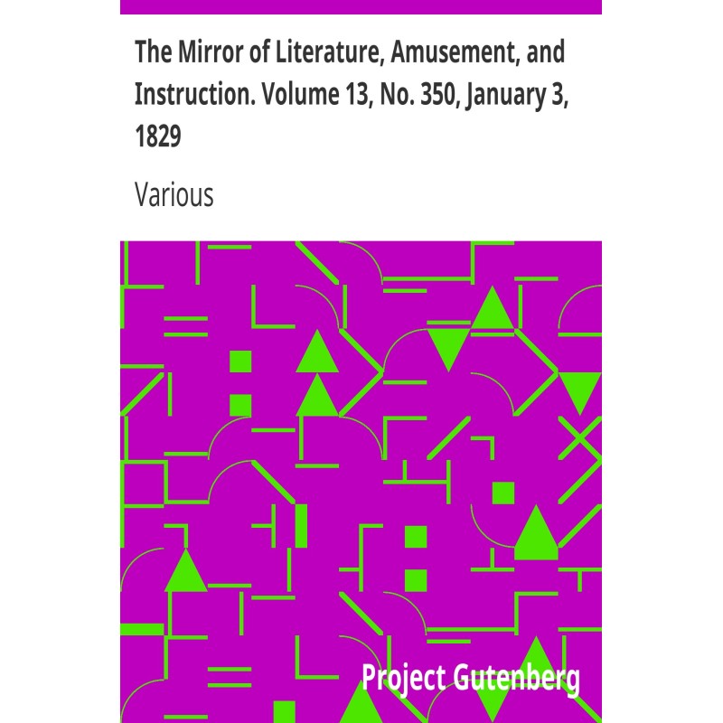 The Mirror of Literature,...
