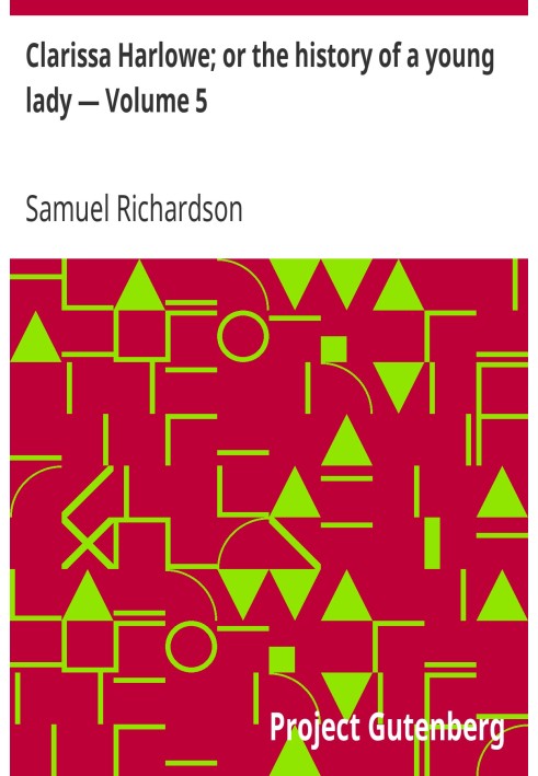 Кларисса Харлоу; або історія однієї панночки — том 5