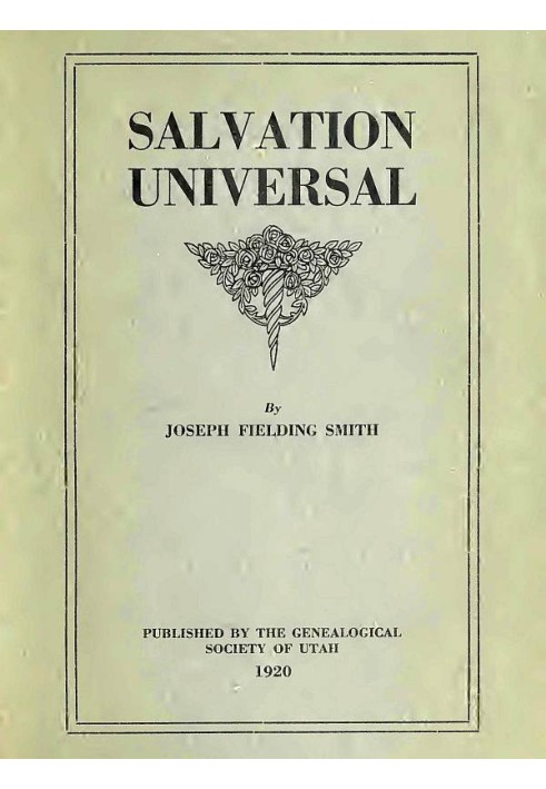 Salvation Universal