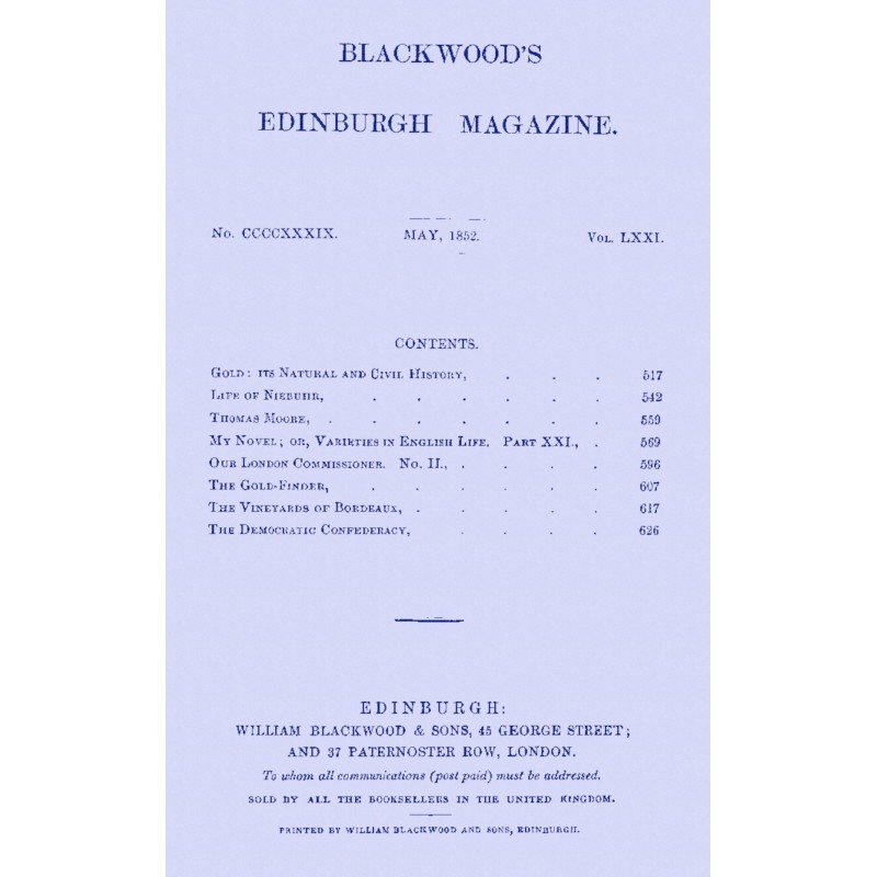 Blackwood's Edinburgh...