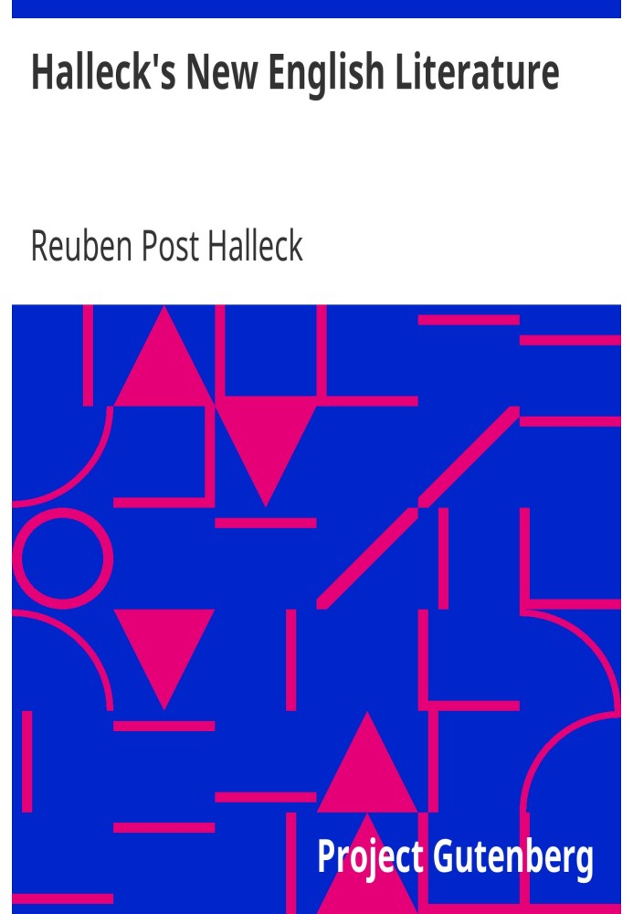 Halleck's New English Literature