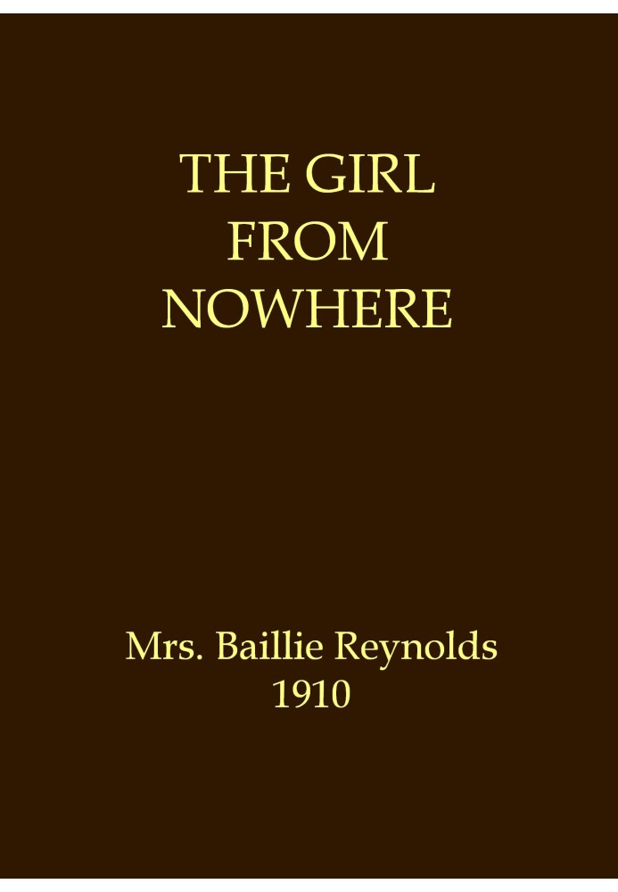 The girl from nowhere