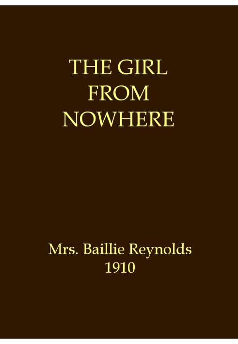 The girl from nowhere