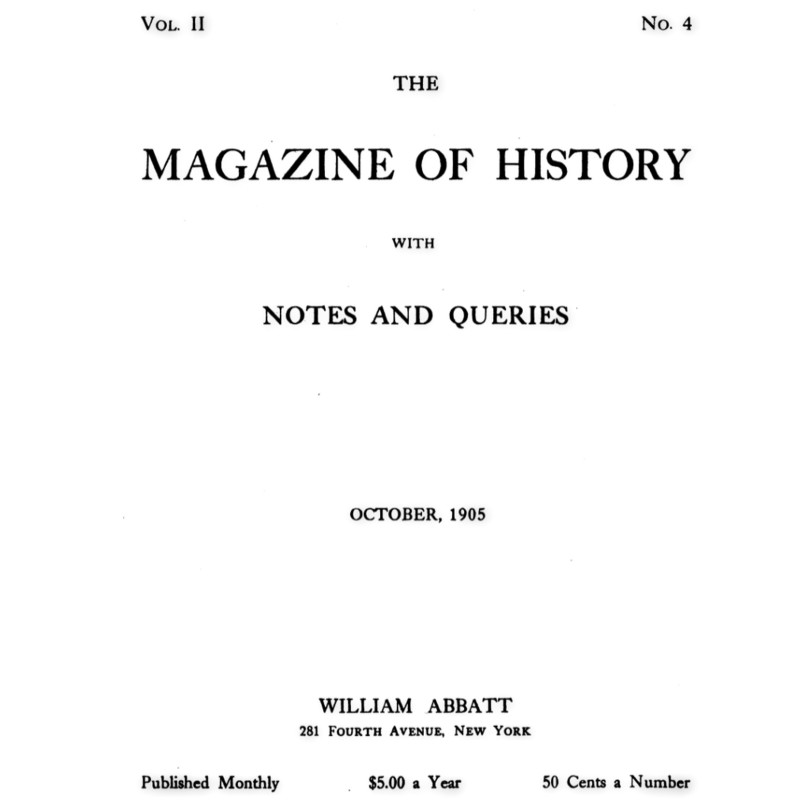 The magazine of history...