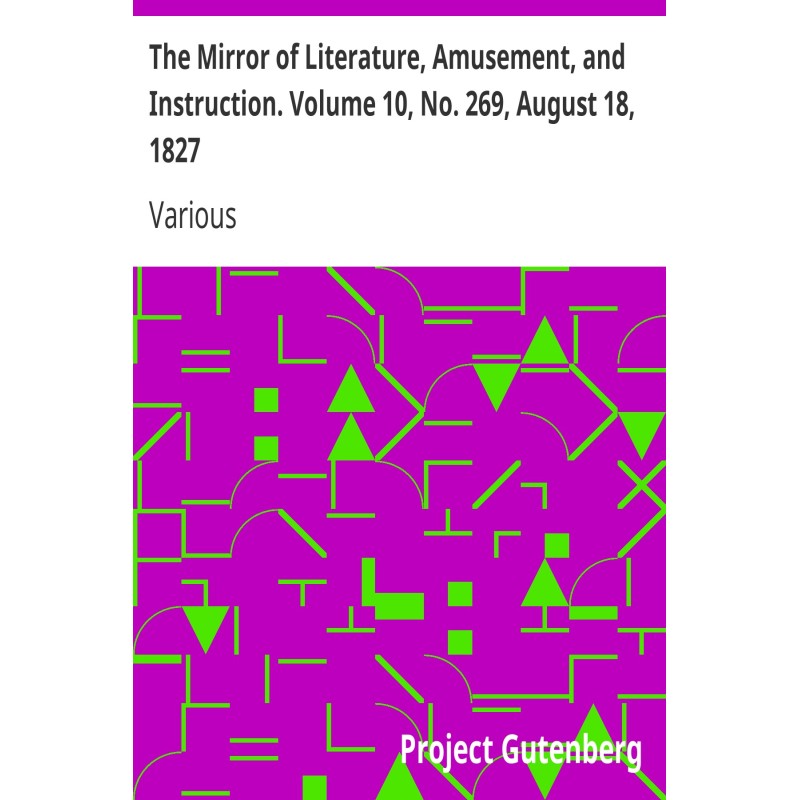 The Mirror of Literature,...