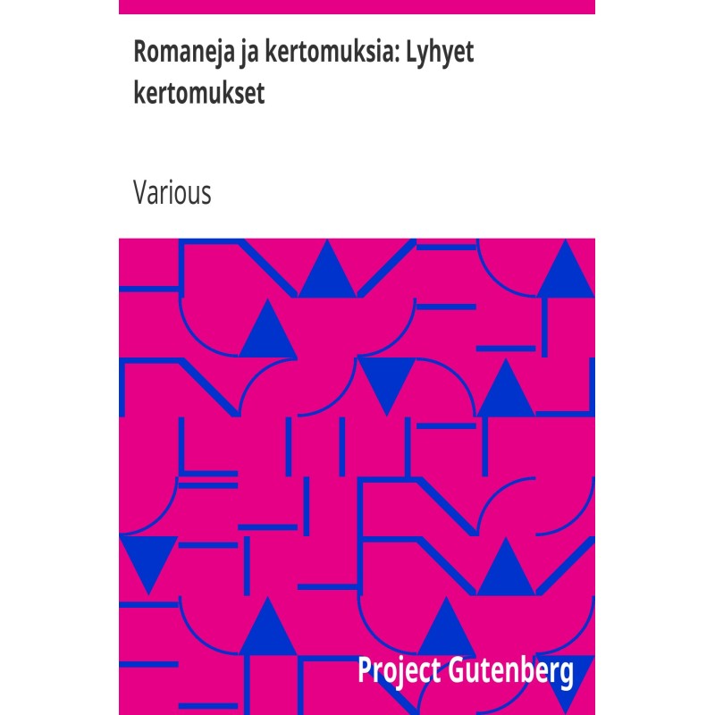 Novels and stories: Short...