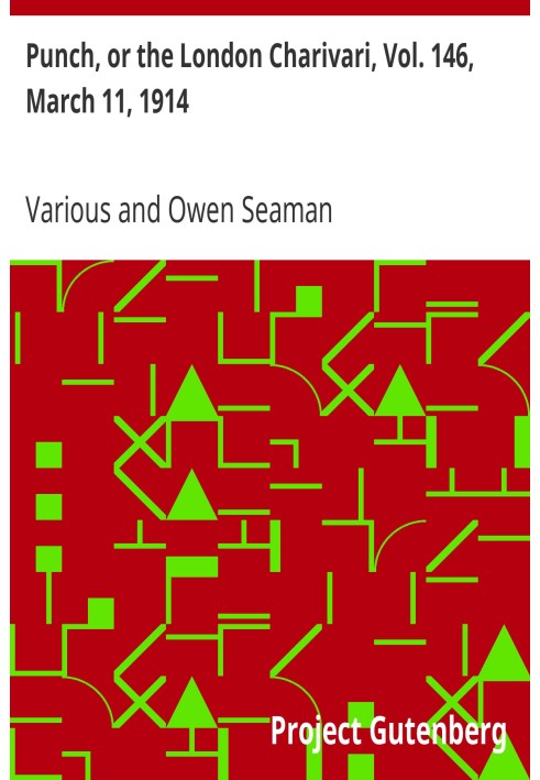 Панч, або Лондонський чаріварі, том. 146, 11 березня 1914 р