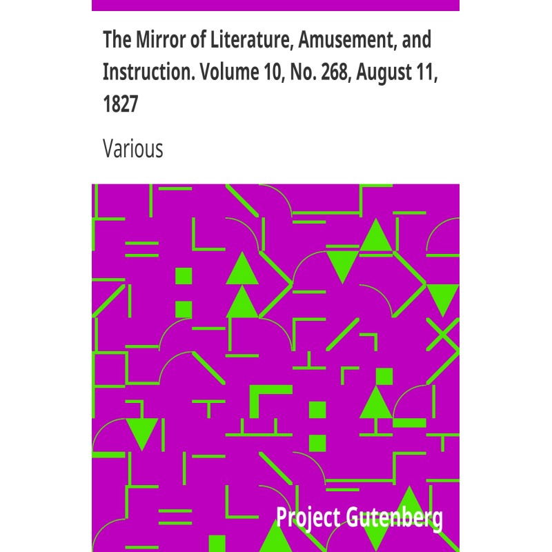 The Mirror of Literature,...