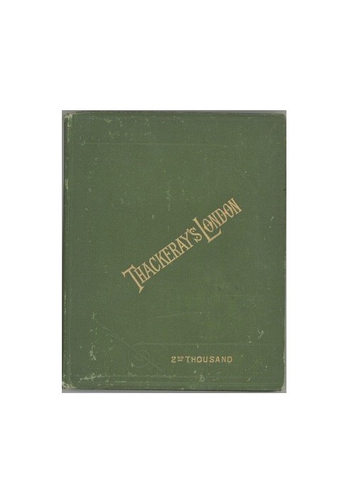 Лондон Теккерея: опис його місць і сцен його романів