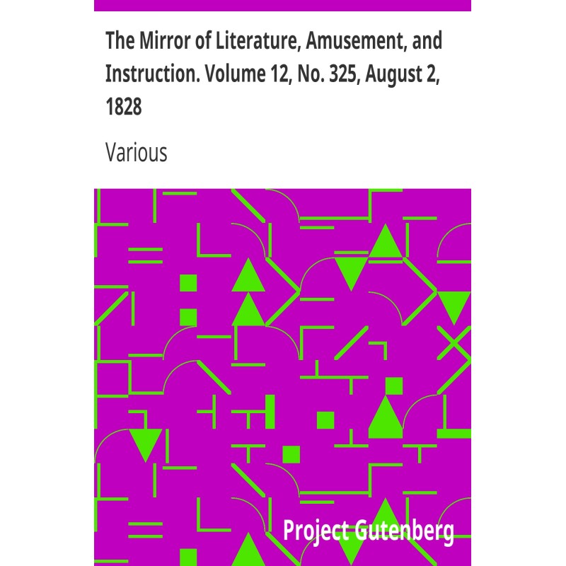The Mirror of Literature,...