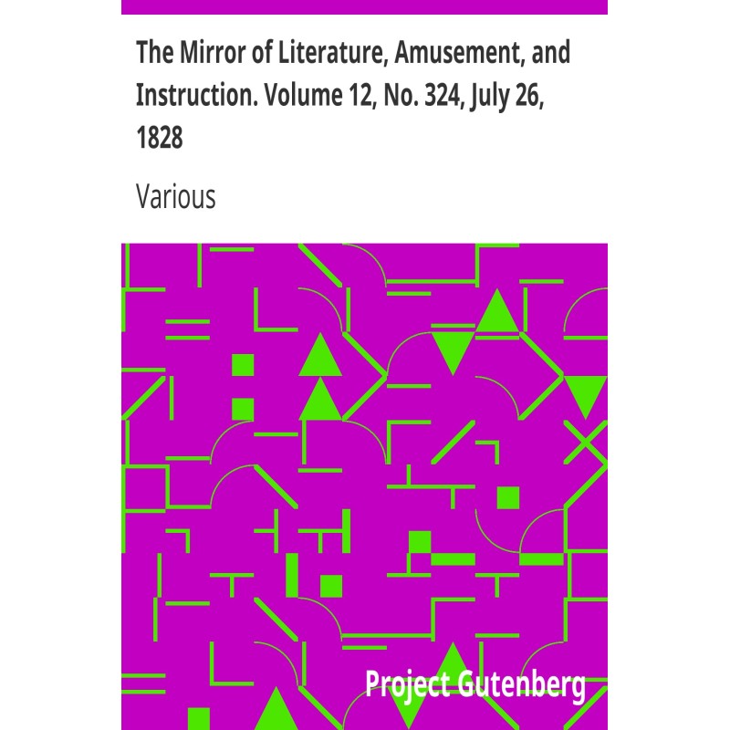 The Mirror of Literature,...