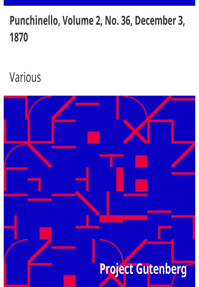 Панчінелло, том 2, № 36, 3 грудня 1870 р