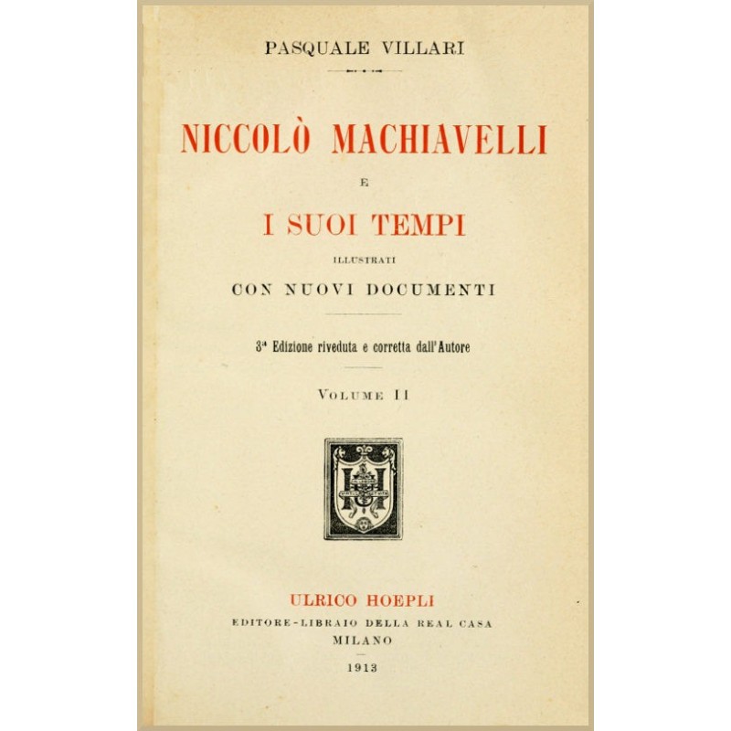 Niccolò Machiavelli and his...