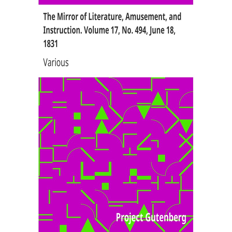 The Mirror of Literature,...