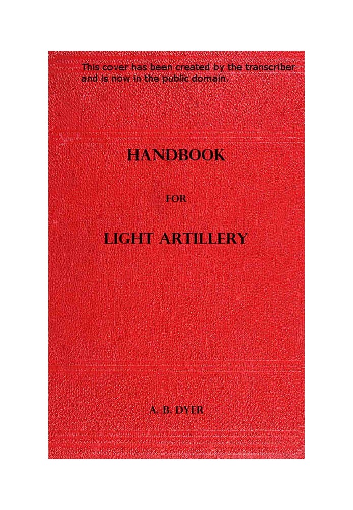 Handbook for Light Artillery