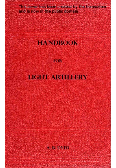 Handbook for Light Artillery