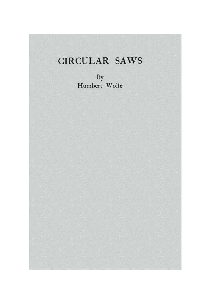 Circular Saws