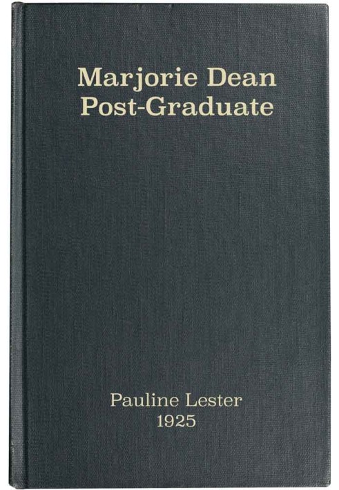 Marjorie Dean, Post-Graduate