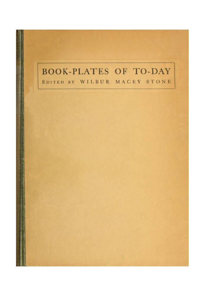 Book-plates of To-day