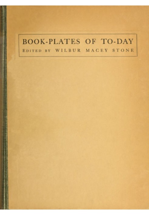 Book-plates of To-day