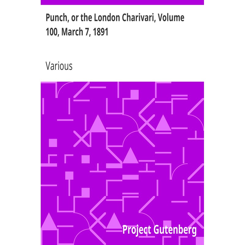 Punch, or the London...