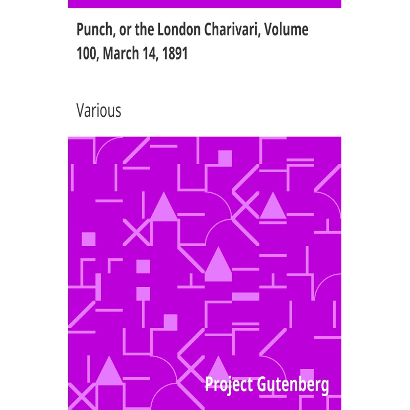 Punch, or the London...