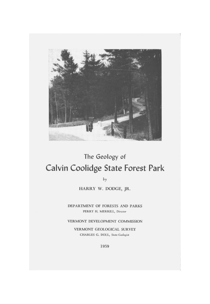 The Geology of Calvin Coolidge State Forest