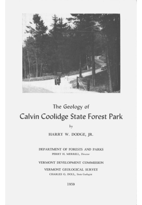 The Geology of Calvin Coolidge State Forest