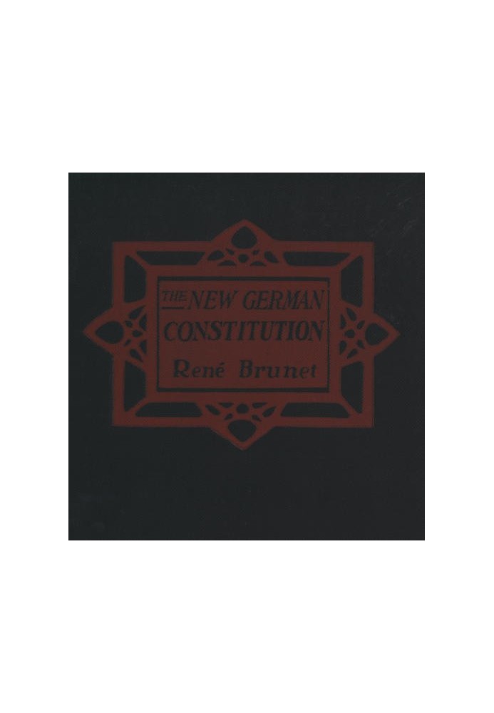 The New German Constitution