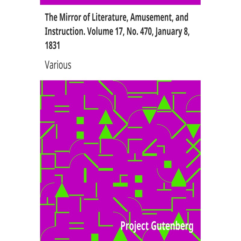 The Mirror of Literature,...