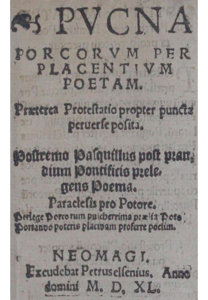 Pvcna porcorvm