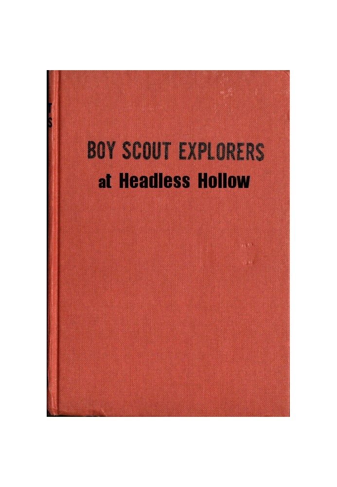 Boy Scout Explorers at Headless Hollow