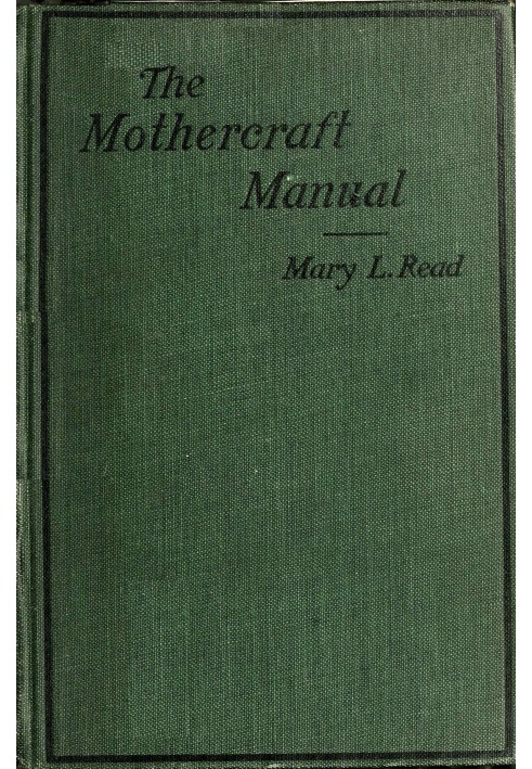 The mothercraft manual