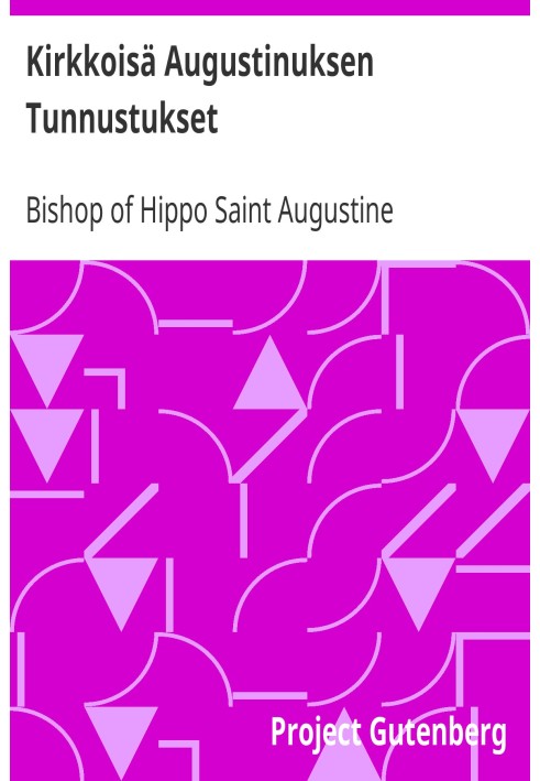 Confessions of Saint Augustine