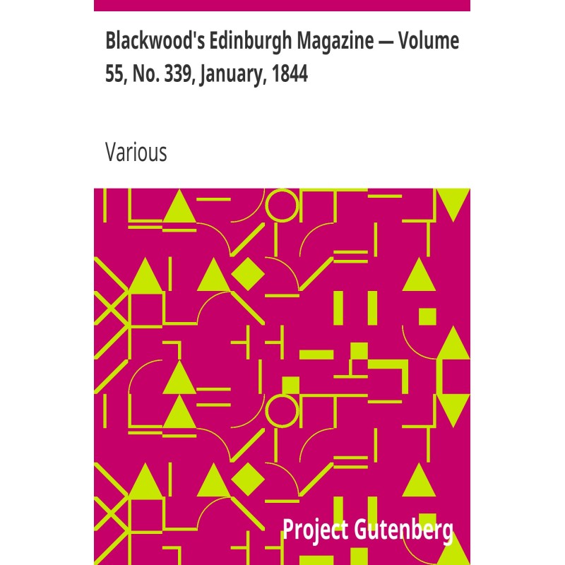 Blackwood's Edinburgh...