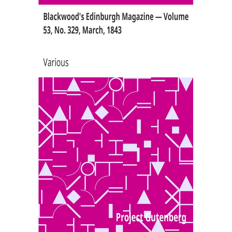 Blackwood's Edinburgh...