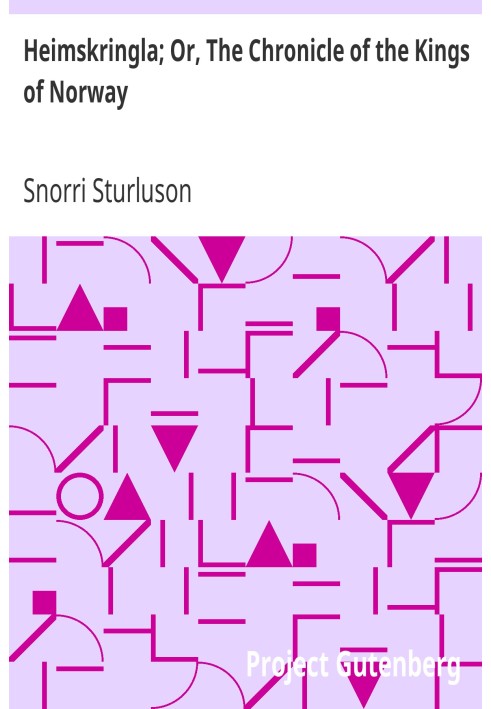Хаймскрінгла; Або «Хроніка королів Норвегії».