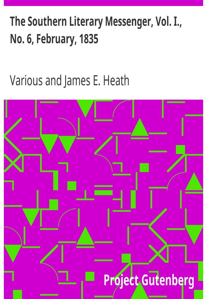 Південний літературний посланник, том. І., № 6, лютий 1835 р