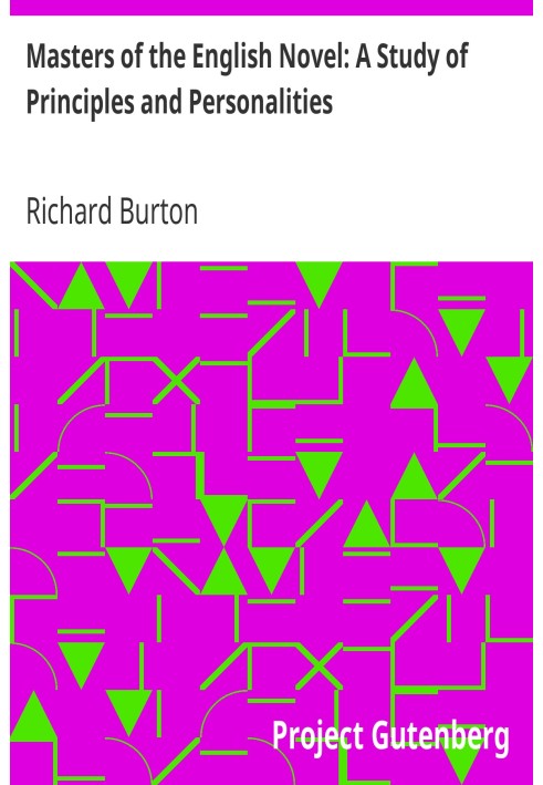 Майстри англійського роману: дослідження принципів і особистостей