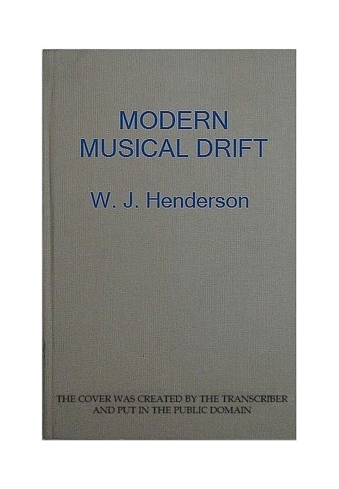 Modern Musical Drift