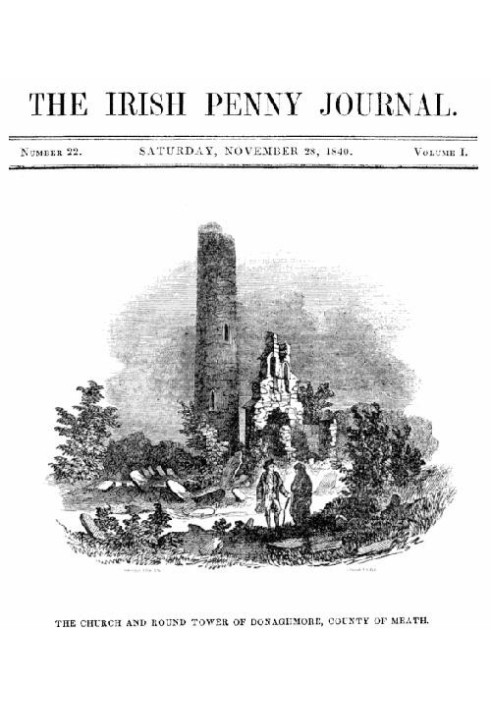 Ирландский пенни-журнал, Том. 1 № 22, 28 ноября 1840 г.