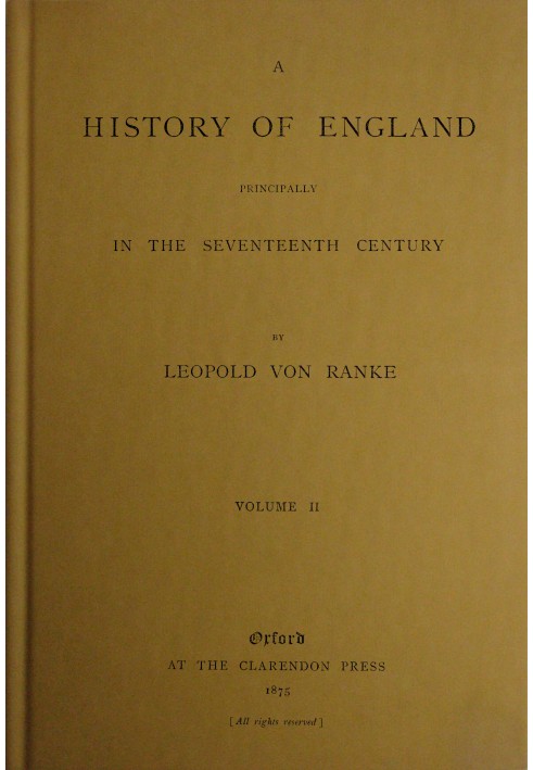 A history of England principally in the seventeenth century, Volume 2 (of 6)