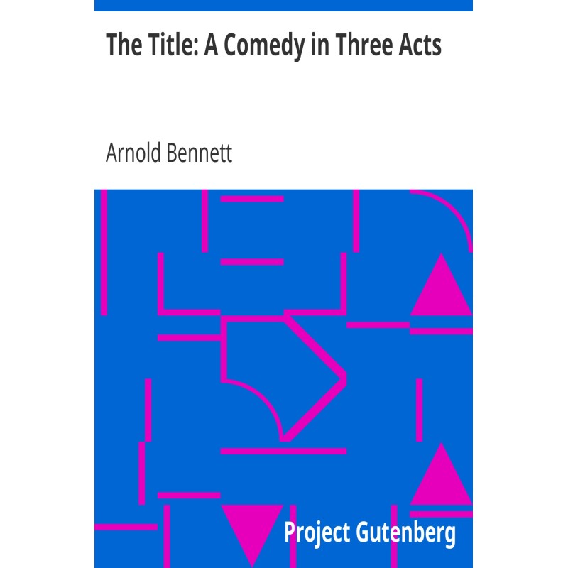 The Title: A Comedy in...