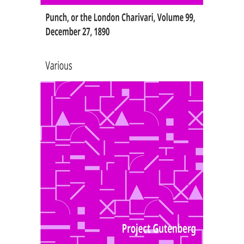 Punch, or the London...