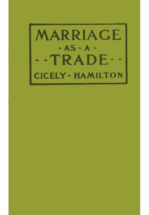 Marriage as a Trade