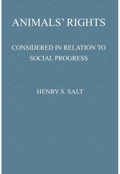 Права тварин у зв'язку з соціальним прогресом