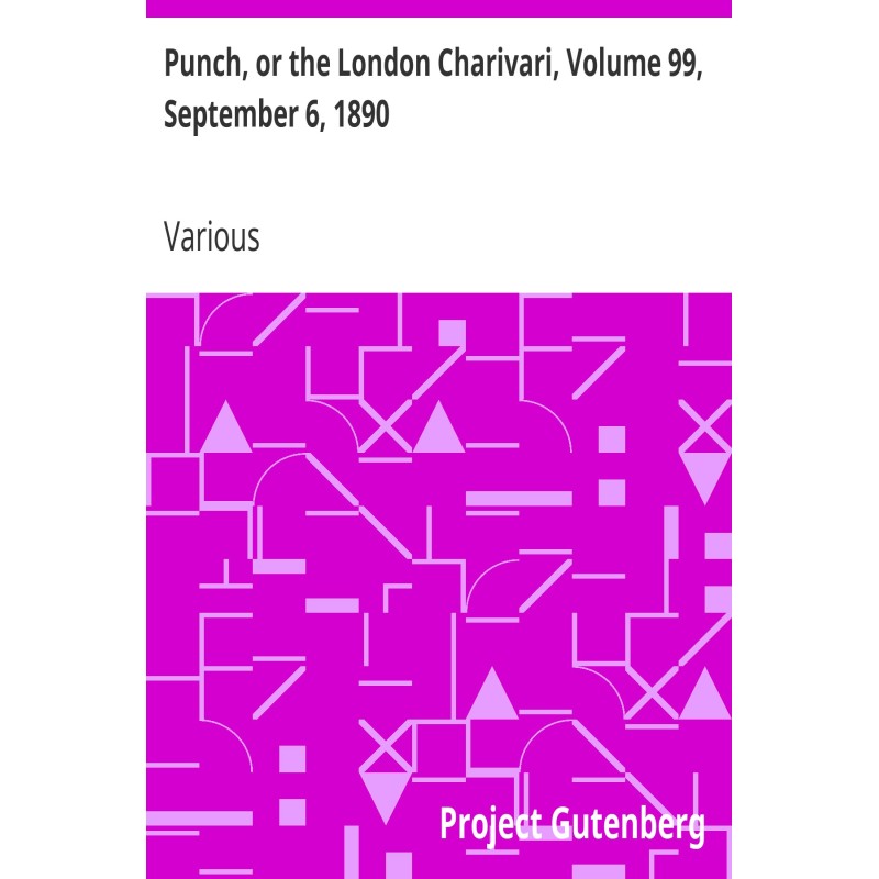 Punch, or the London...