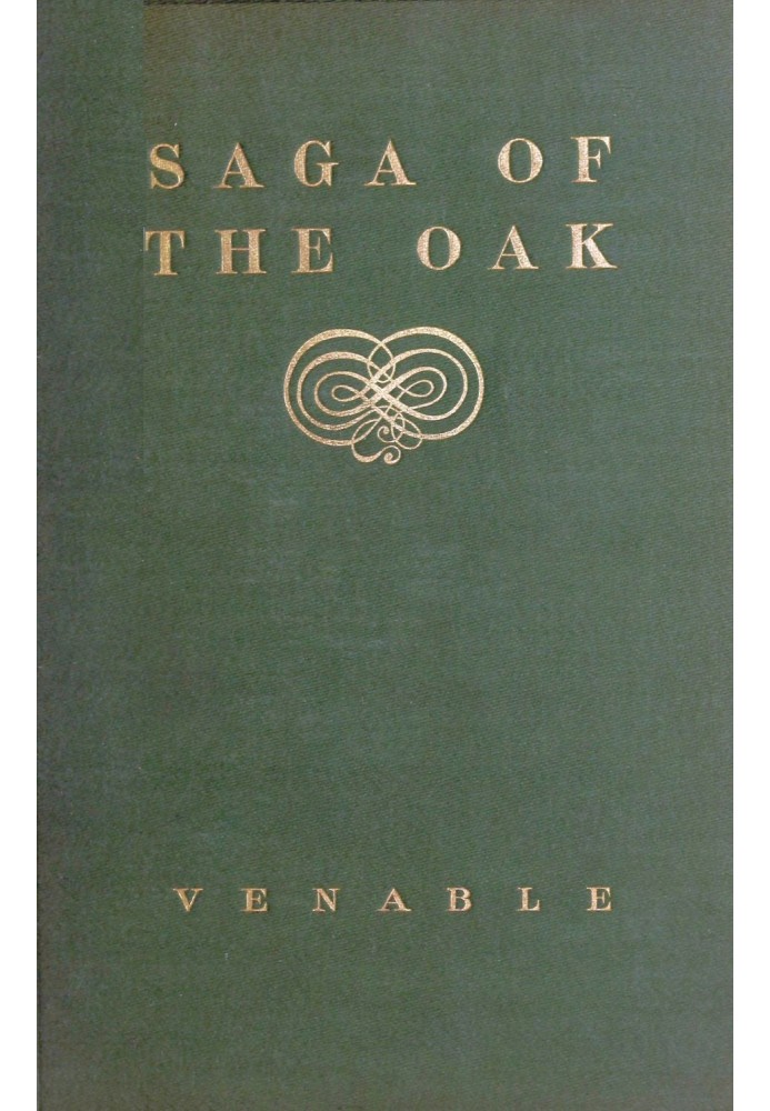 Saga of the oak, and other poems