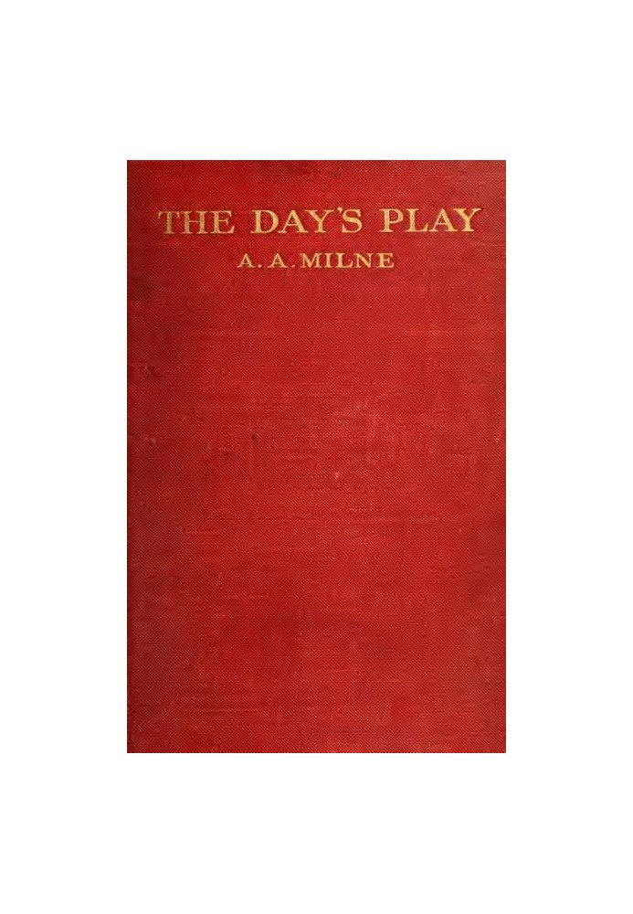 The day's play